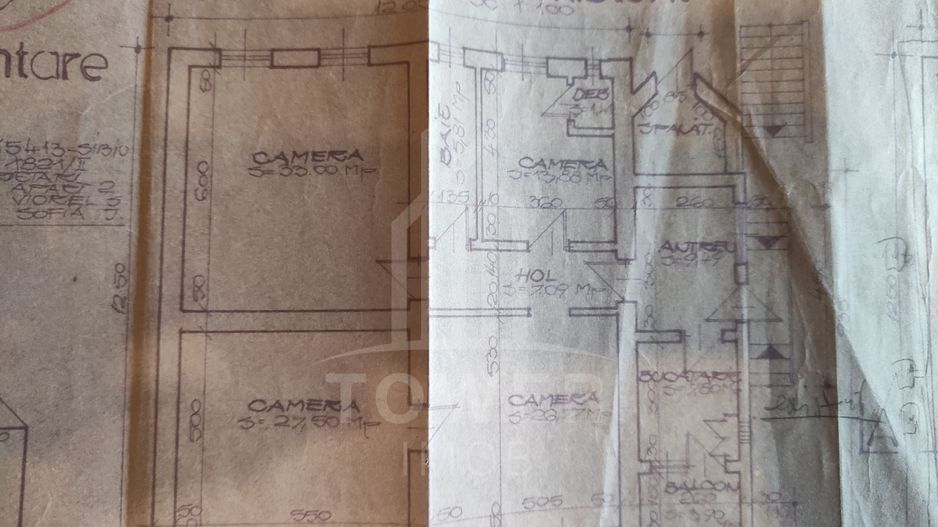 Apartament 4 camere 140 mp | Strada Băii - Schiță 2