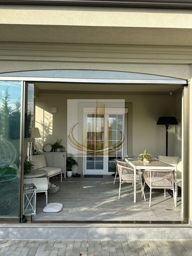 Casa in stil mediteranean, ultrafinisată 5 camere, 3 bai + curte. - Poză 19