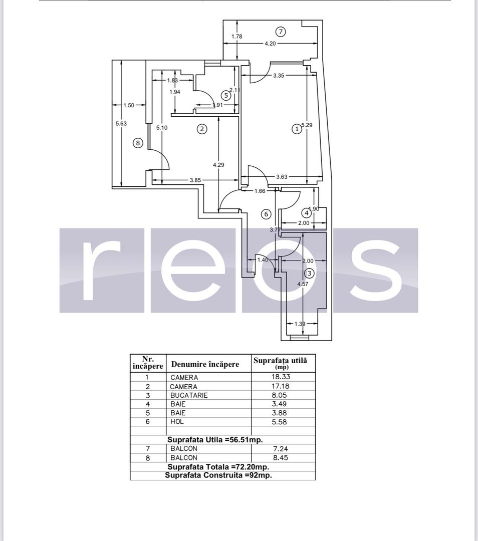 2 Camere | Ambient REsidence | Terasa 15mp | 2 Bai | DISCOUNT 10% LA AVANS 50% - Poză 2
