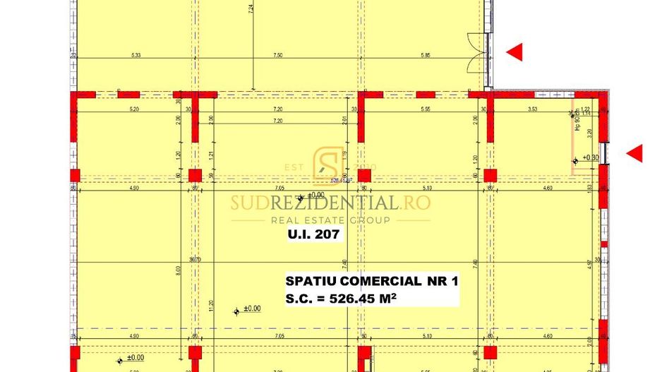 De inchiriat Spatiu Comercial, Emil Racovita, Berceni, Sector 4 - Schiță 4