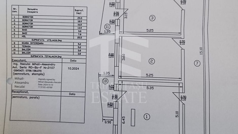 Casa 7 camere 2024  Carrefour Colentina - Schiță 47