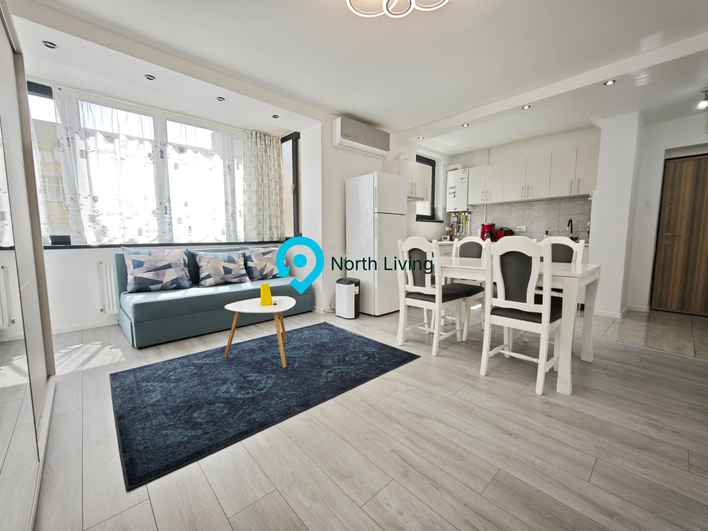Studio decomandat 45 mp | Modern | Gară de Nord | Mobilat - Poză 1