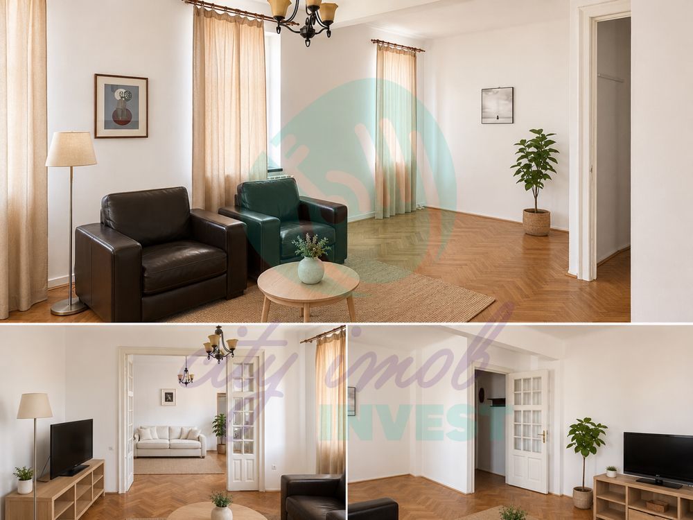 Două apartamente într-o vilă eleganta | Zona Unirii – Romulus | 129 mp - Poză 4