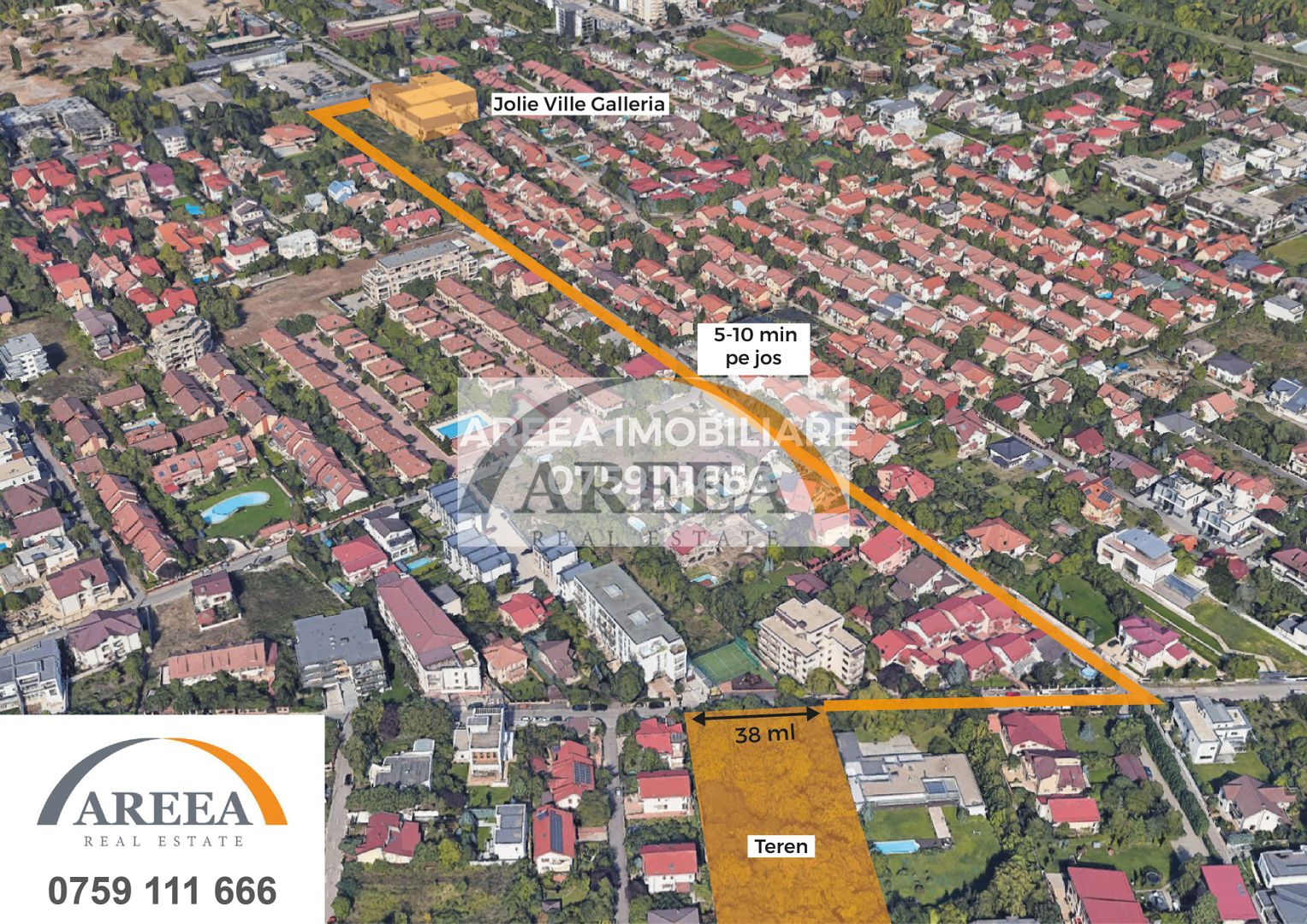 Teren 5.000 mp –propunere din 10.065 mp zona Iancu Nicolae-Jolie Ville - Poză 2