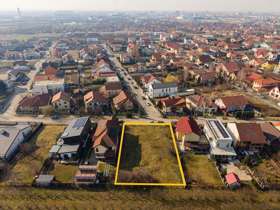 Teren ideal pentru casa individuala sau duplex, 1000 mp, Timisoara, Comision 0 - Poză 5