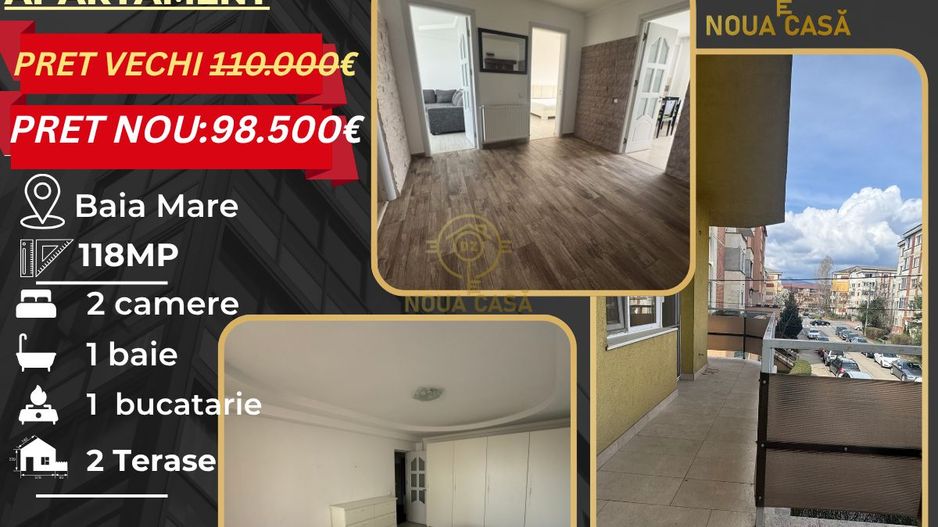 Oferta! Apartament Etaj 1/Bloc 2012/118MP Baia Mare - Poză 1
