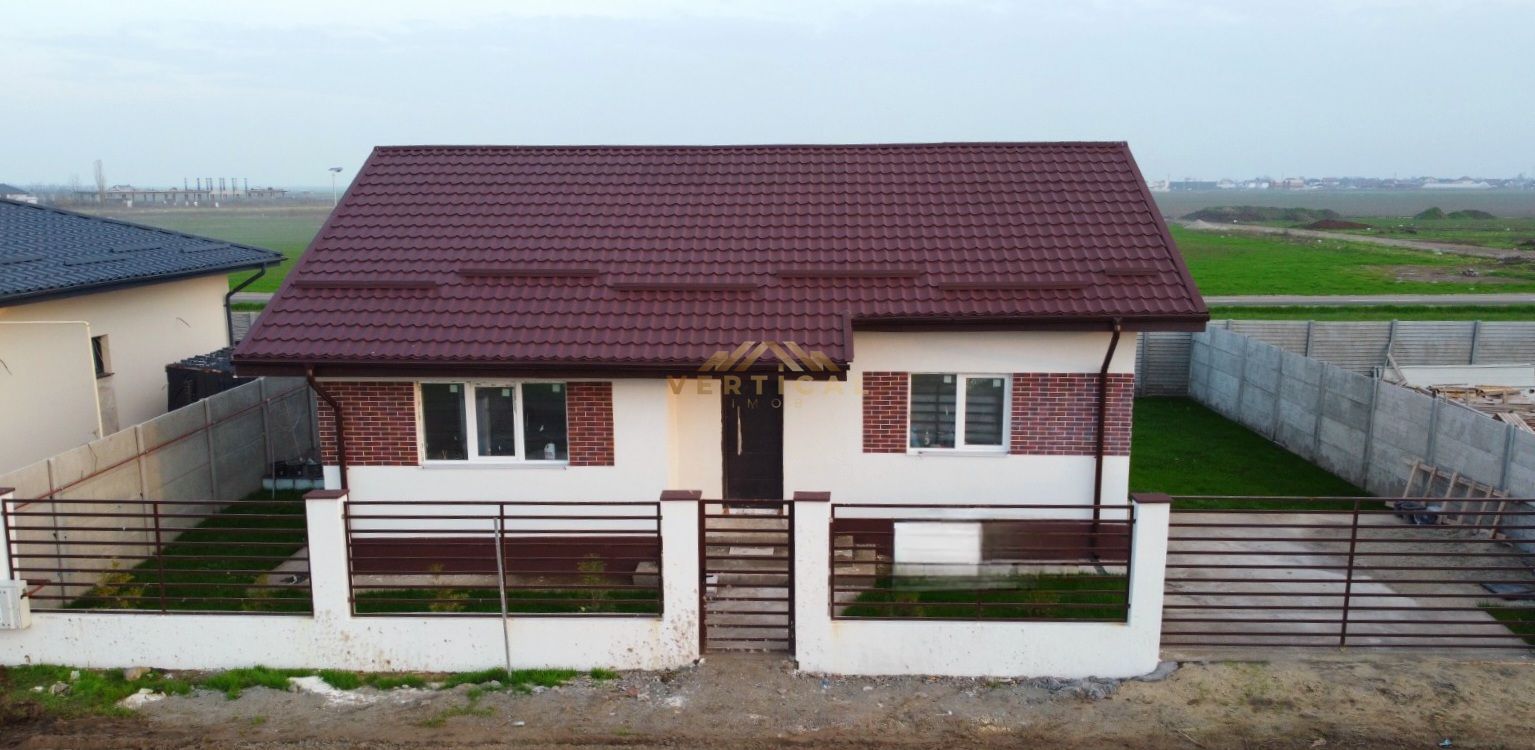 Casa parter cu 3 camere si teren 360 - comuna Berceni - Poză 3