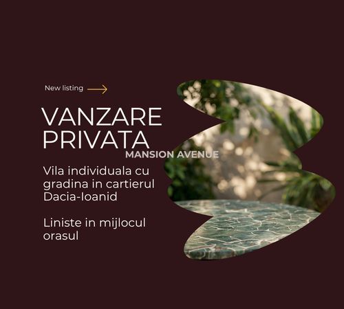 Vila reprezentativa - vanzare privata, zona Dacia - Parcul Ioanid - Poză 1