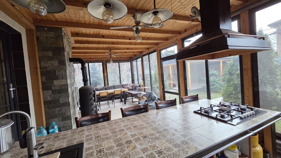 Casă unicat, stil american, 4 camere, garaj, teren 450 mp – Tunari - Poză 6