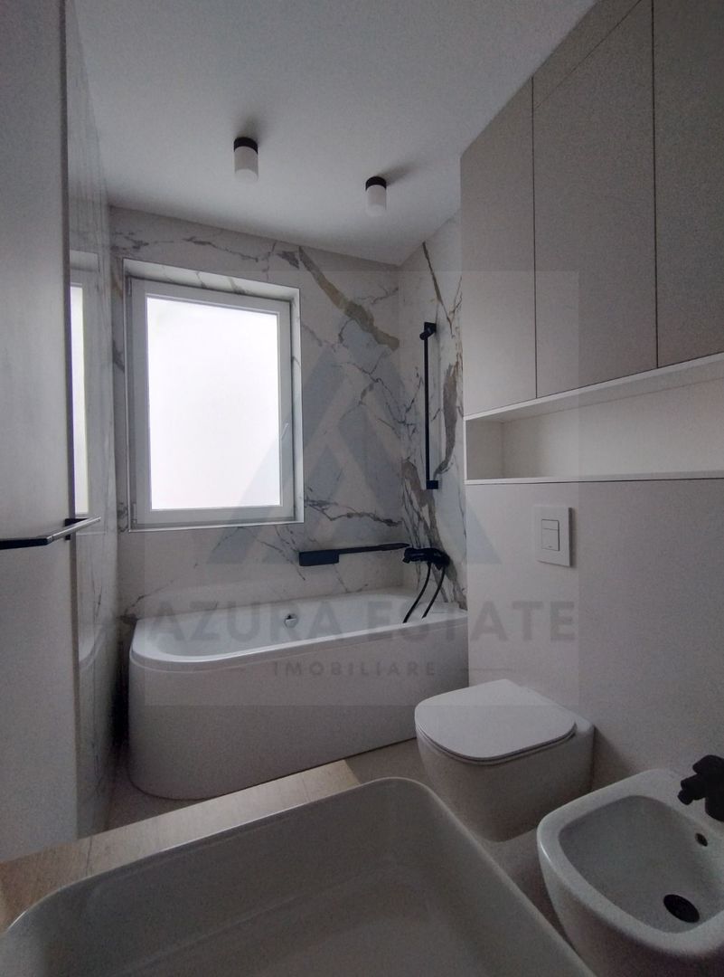 Apartament lux 85 mp utili 3 camere 2 bai si parcare subterana Central - Poză 9