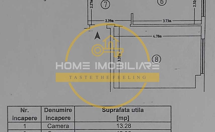 Apartament 3 cam. Decomandat, et.3/8 70 MP Dacia - Statia Bicaz - Poză 8