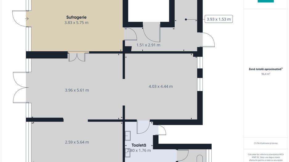 Spațiu comercial 102 mp, vitrină 10 m – Ioșia - Poză 11