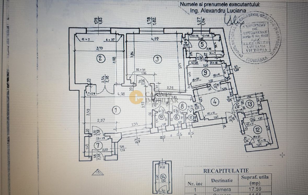 3 camere I Bdul Carol- Armeneasca I Etaj 1 I Loc de parcare - Poză 22