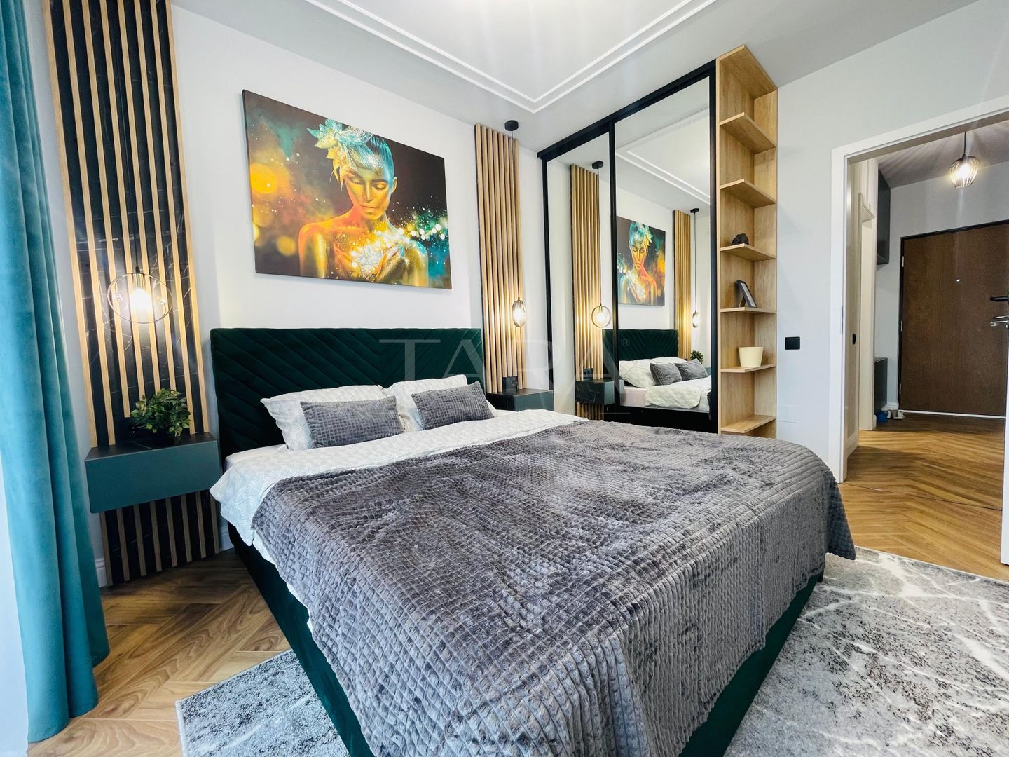 Apartament modern cu 2 camere, mobilat premium – Florești, zona centra - Poză 8