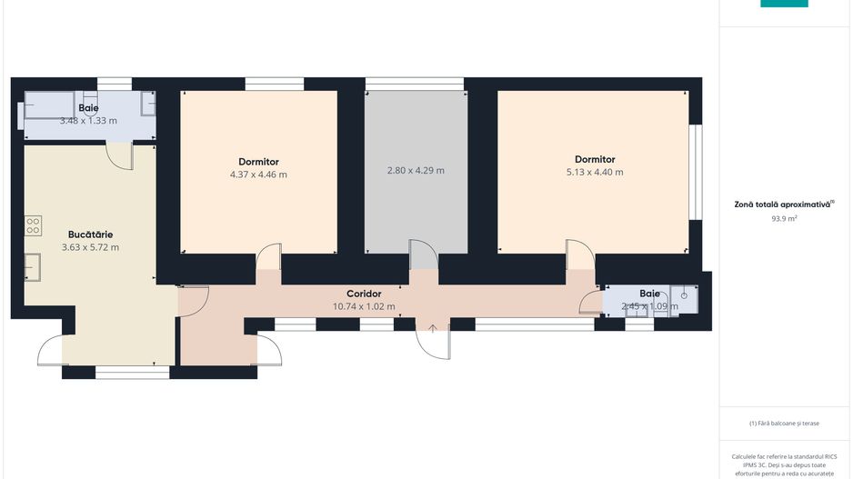 Casă complet renovată în Orțișoara. - Poză 6