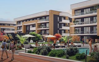 Ap 2 Camere Complex Premium,Piscina,Pista Atletism,Titan-Auchan - Poză 3