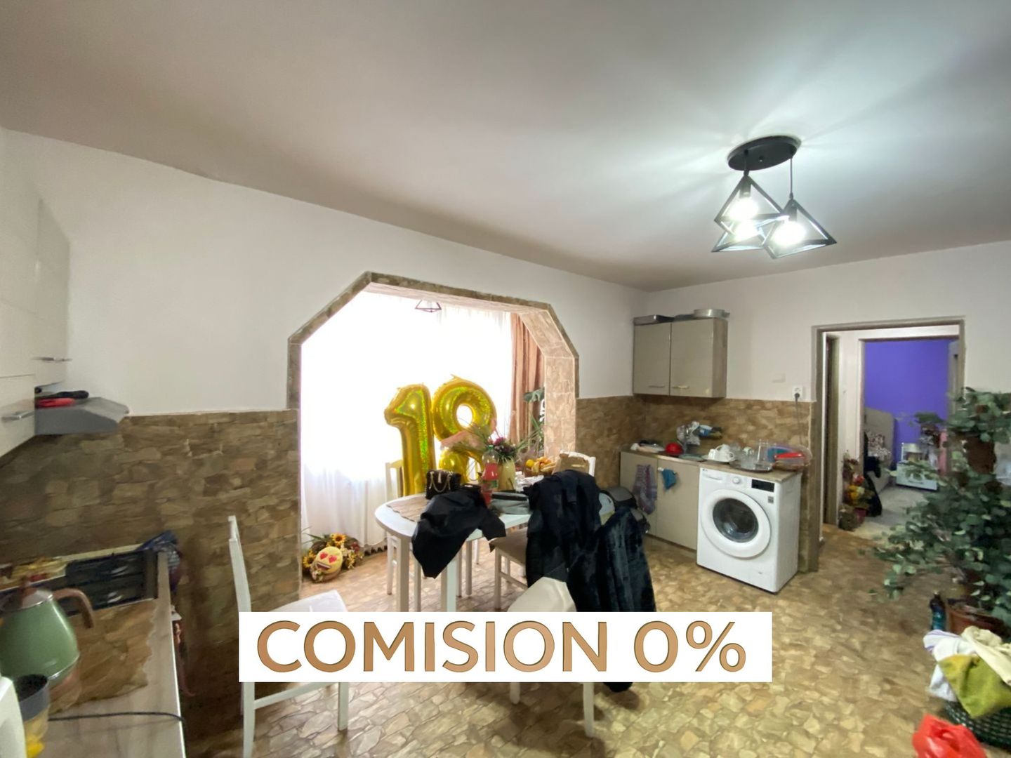 COMISION 0 | Apartament 3 Camere | Et. 2 | Izolat | Centrala | Sagului - Poză 1
