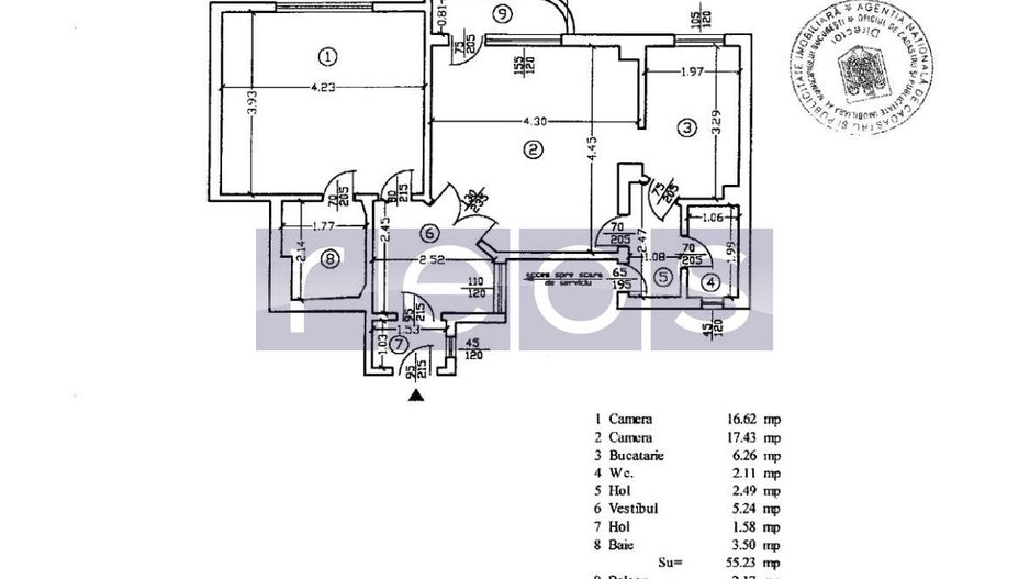 VANZARE 2 CAMERE | DOROBANTI | 65 MP | PRETABIL REZIDENTIAL-COMERCIAL - Schiță 20