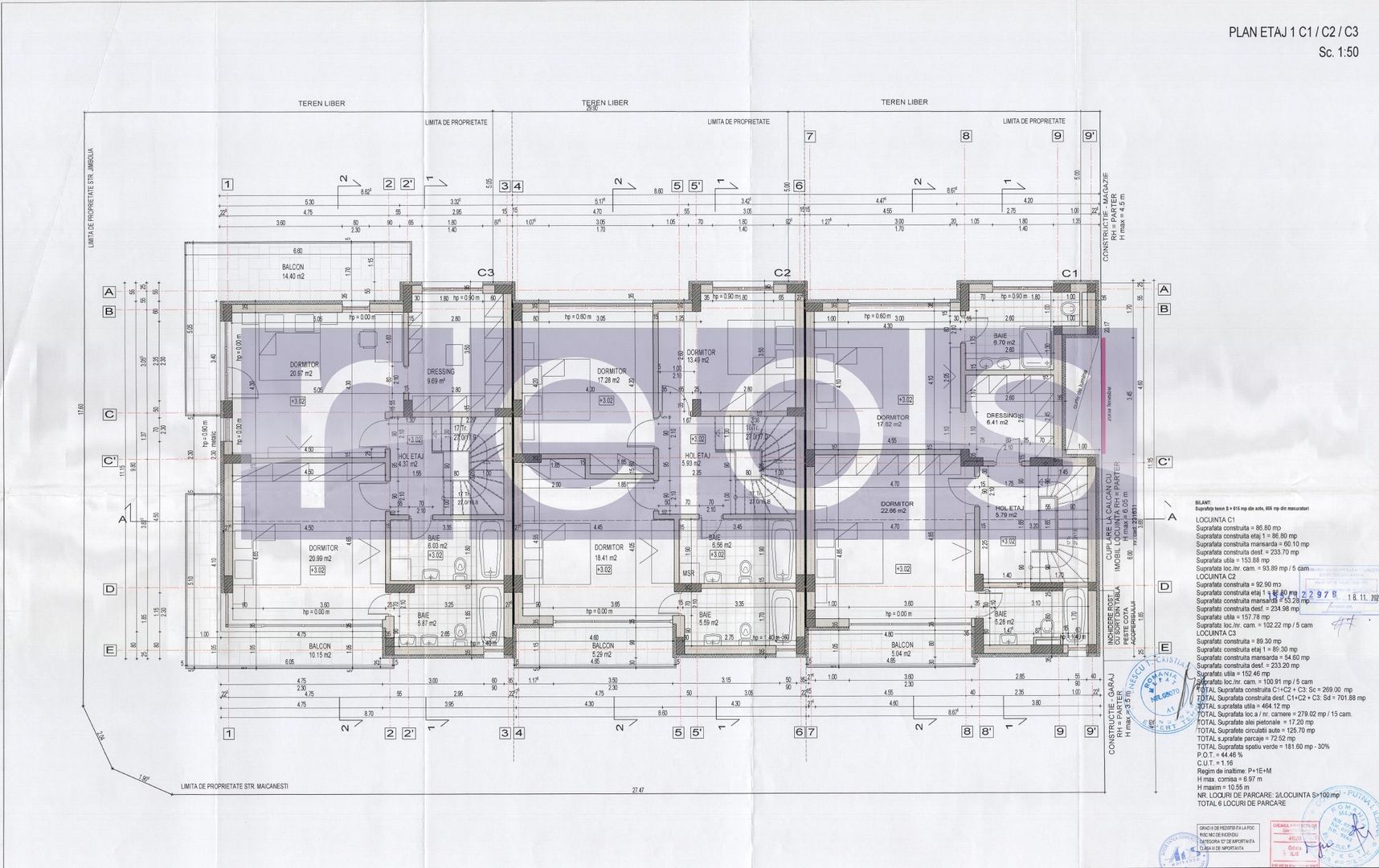 VILE PREMIUM P+1+M | PROIECT NOU | 5 CAMERE | CURTI PRIVATE | 2 PARCARI | - Poză 5
