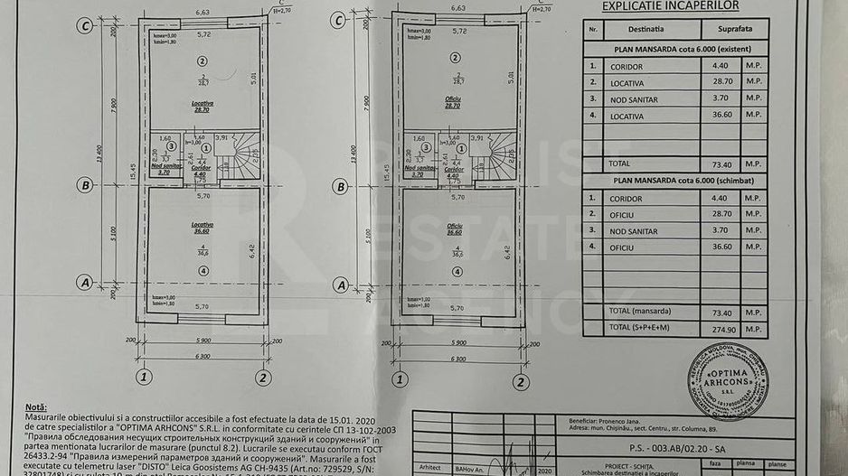 Chirie, spațiu comercial, Strada Columna, Rîșcani - Poză 10