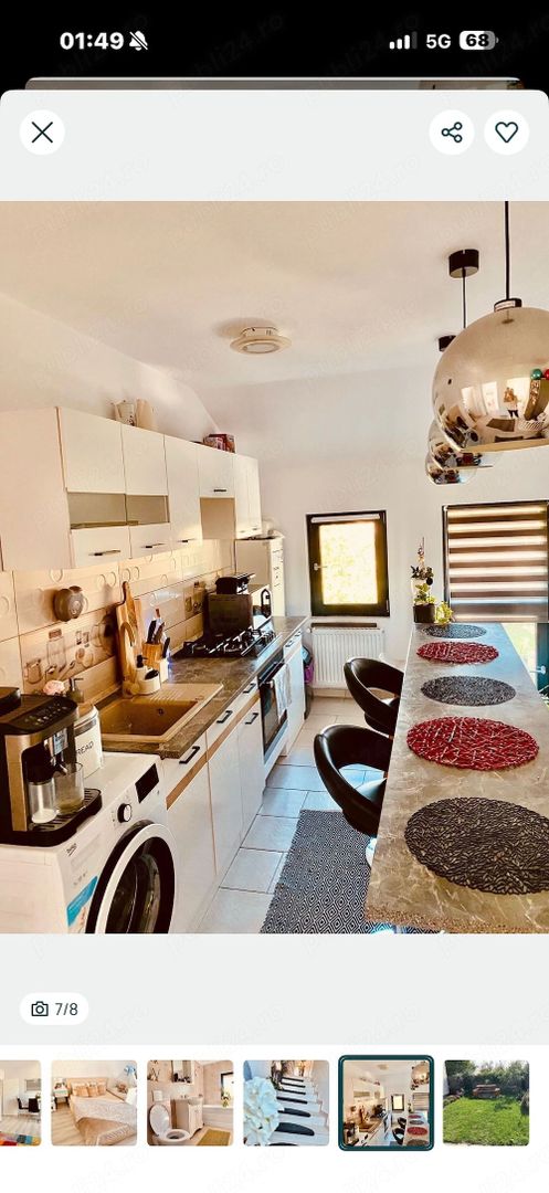 Apartament 2 camere complet mobilat situat la etaj 1 în Giroc - Poză 3