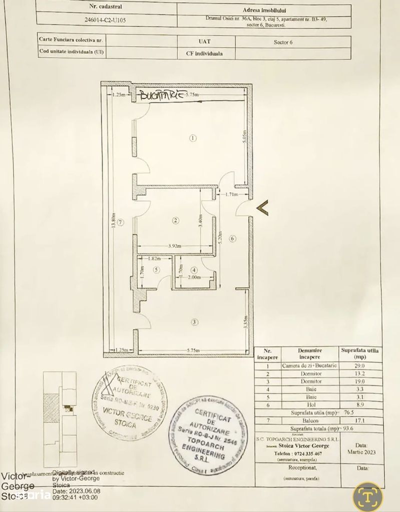 Apartament 3 camere Lux  Militari–Metro - Poză 15