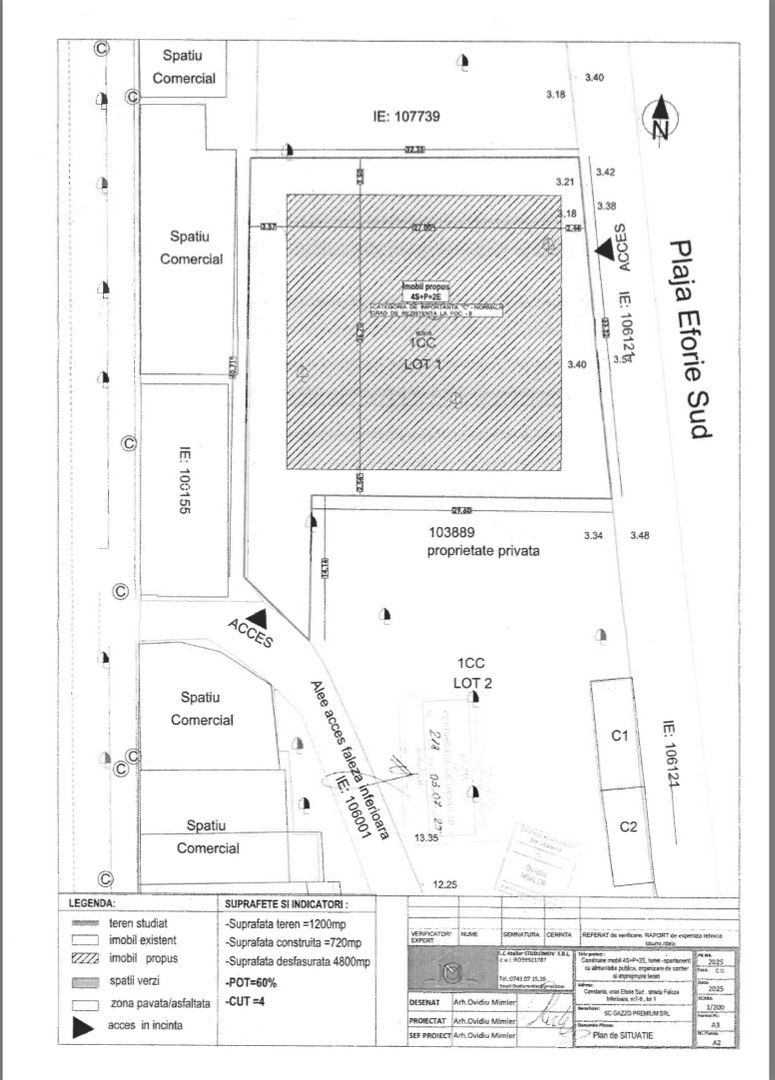 Teren de vânzare Eforie Sud  cu PUZ aprobat si Certificat Urbanism - Poză 8