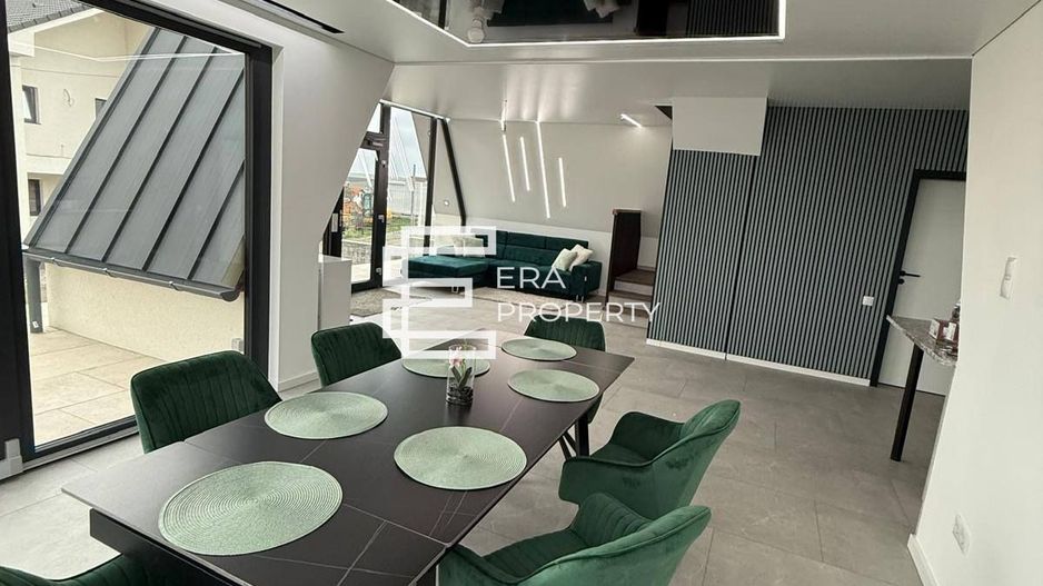 Casă nouă la cheie, tip A-frame, intabulată, în Șura Mare - Poză 1