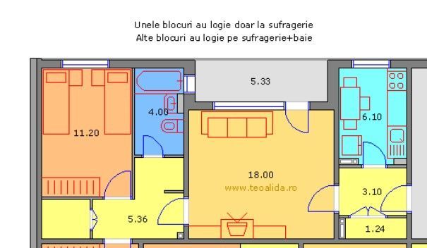 De vanzare Apartament  2 camere  Lujerului - Poză 20