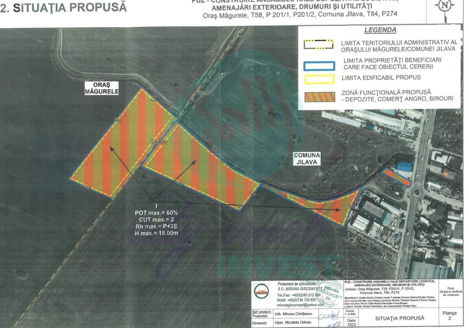 Investiție | Teren 5.975 mp | Jilava | Dublu acces | 3 min Centura | - Poză 4