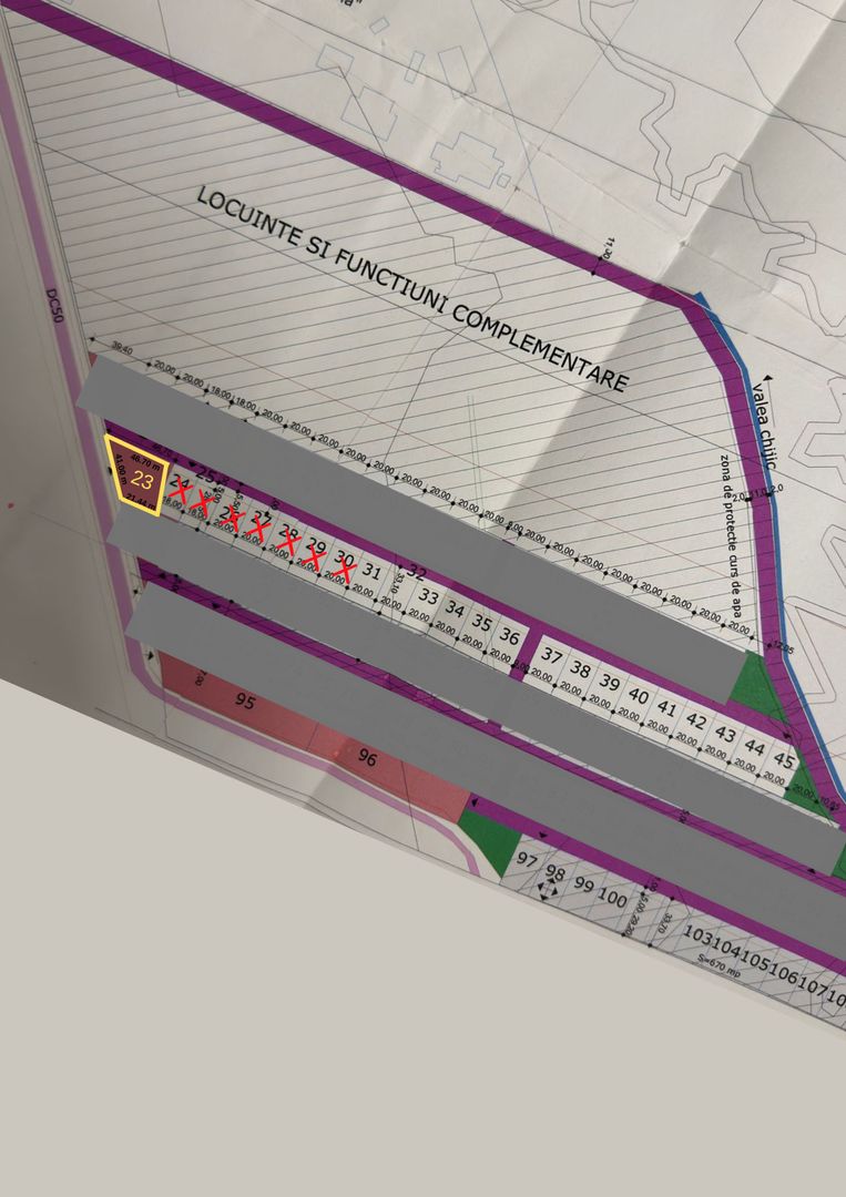 Teren intravilan 1128 mp Sacadat zona Coca Cola- dublu front stradal - Poză 4