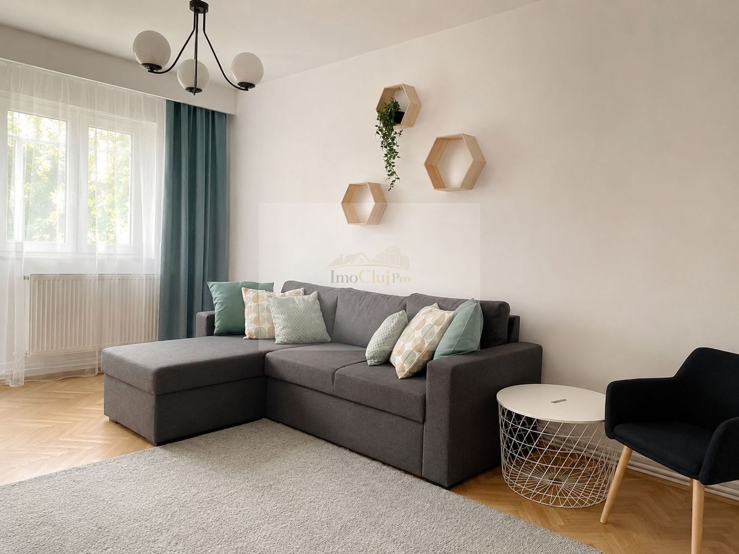 Închiriere apartament 3 camere,2 băi-etaj 2/4 | Mănăștur – McDonald's - Poză 1