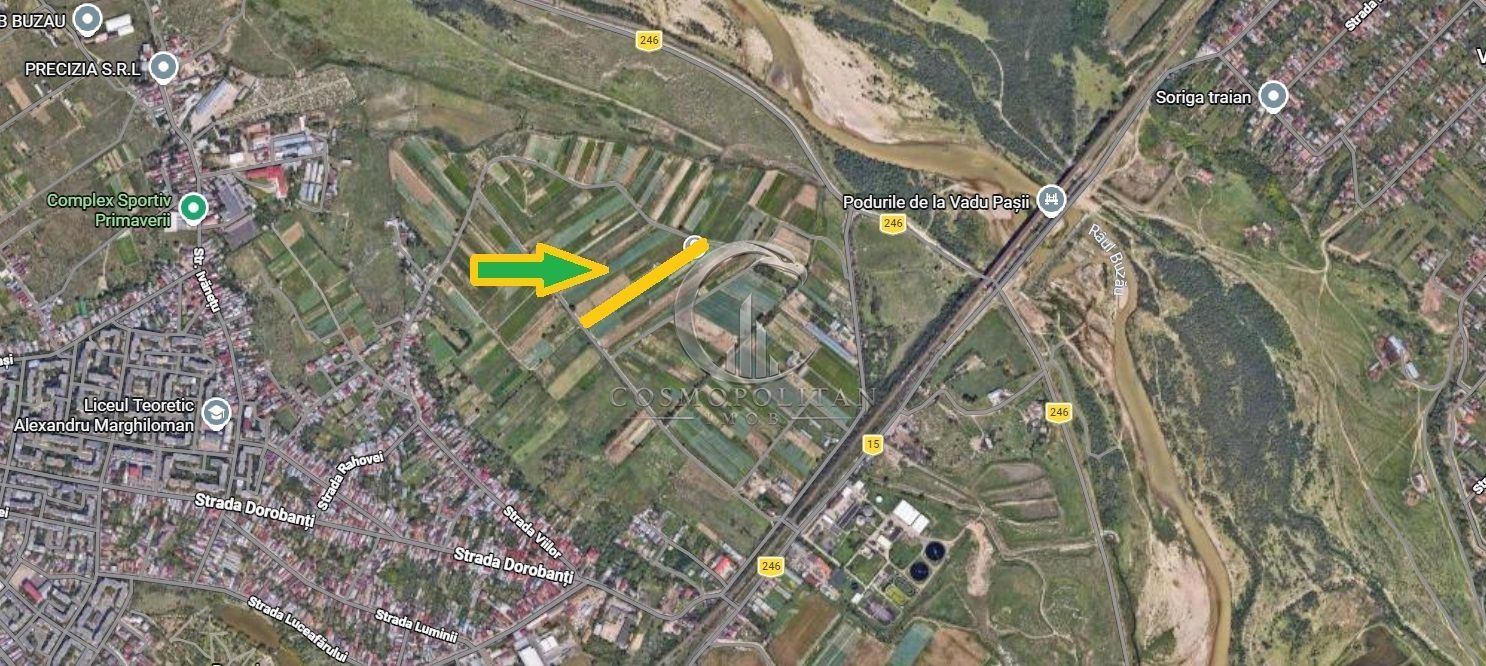 Teren intravilan zona Dorobanti suprafata 4.400mp deschidere 18m - Poză 2