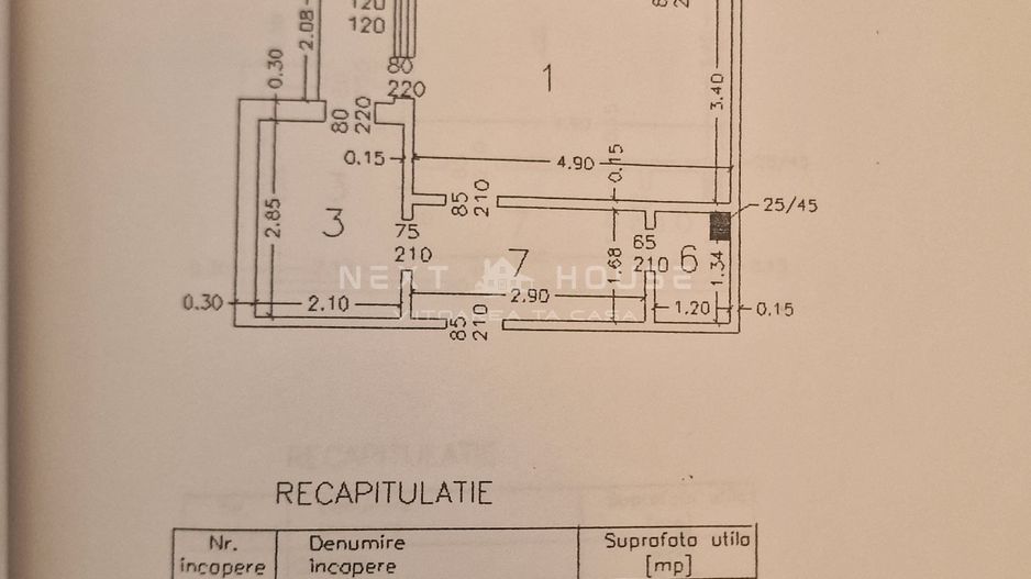 Apartament  Drumul Taberei - Favorit  ( Liceul Grigore Moisil ) - Schiță 23