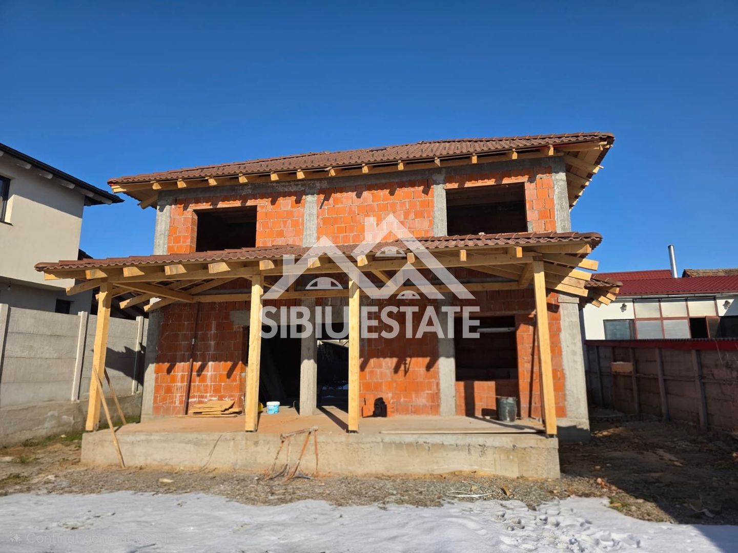 Casa individuala Selimbar, teren 420 mp - Poză 1