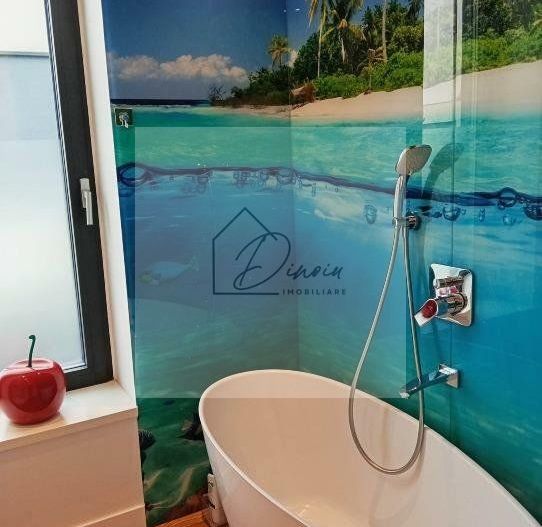 Vila pasiva (verde) de lux 4 camere Complex Amber Gardens Tunari - Poză 12