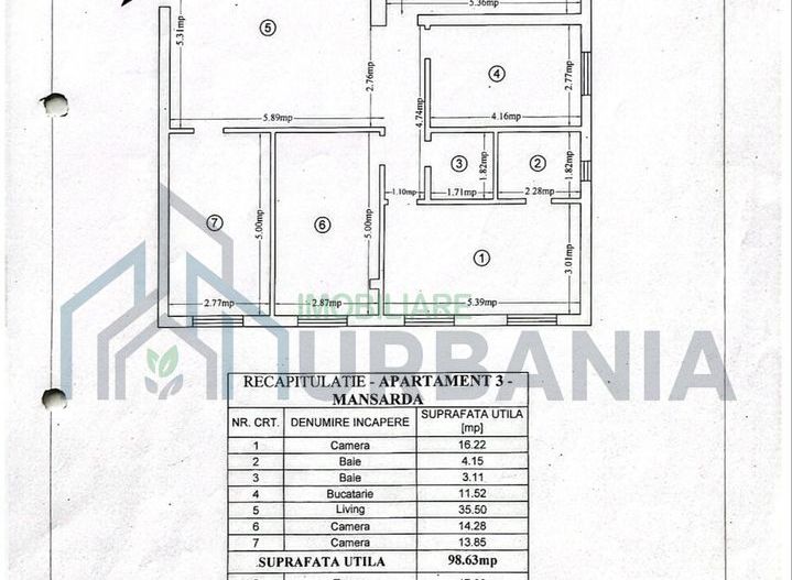 Apartament 4 camere de vanzare!! - Poză 3