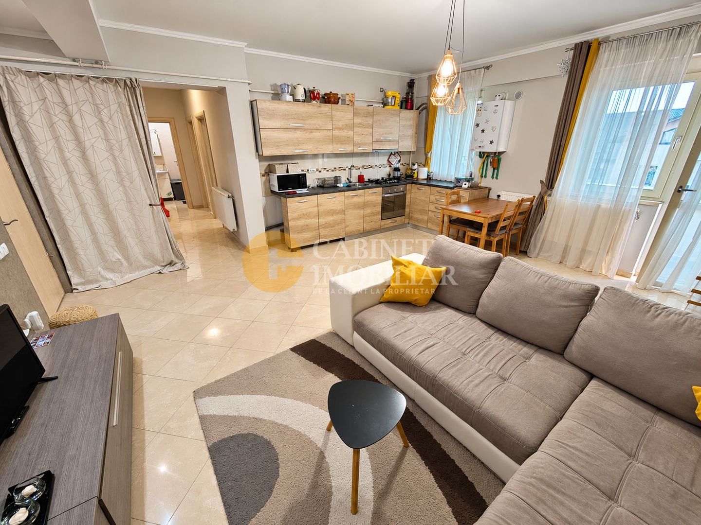 3 camere - mobilat & utilat - 77mp - tip DUPLEX - Poză 3