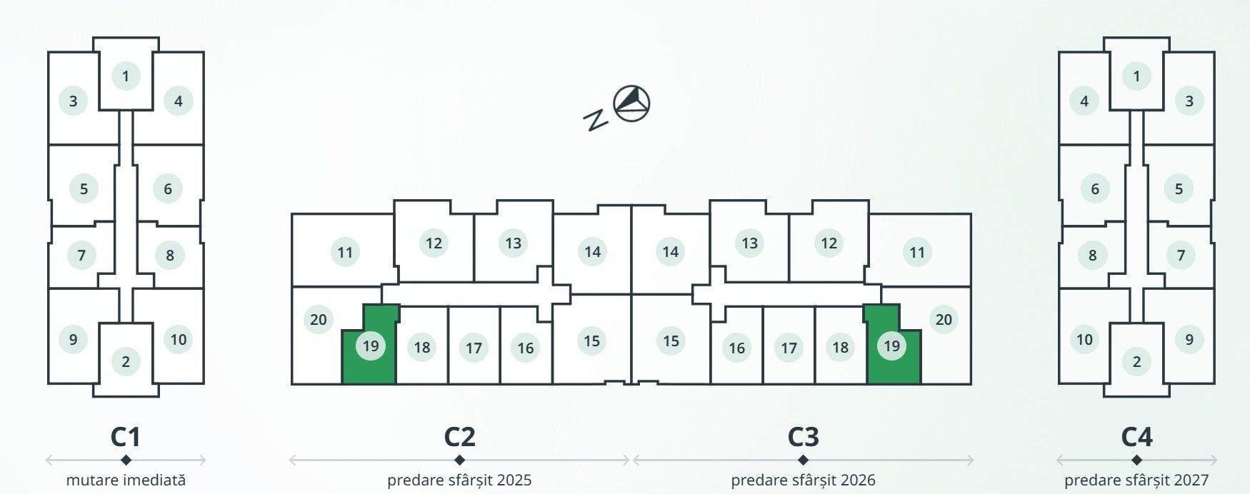 Apartament 1Cam, 78.640 euro+TVA, 41,6mp - Poză 10
