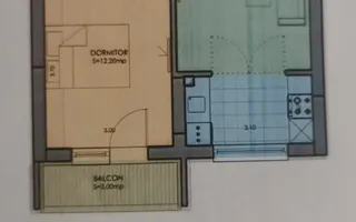 Apartament 2 camere decomandat Viva Residece - Poză 14
