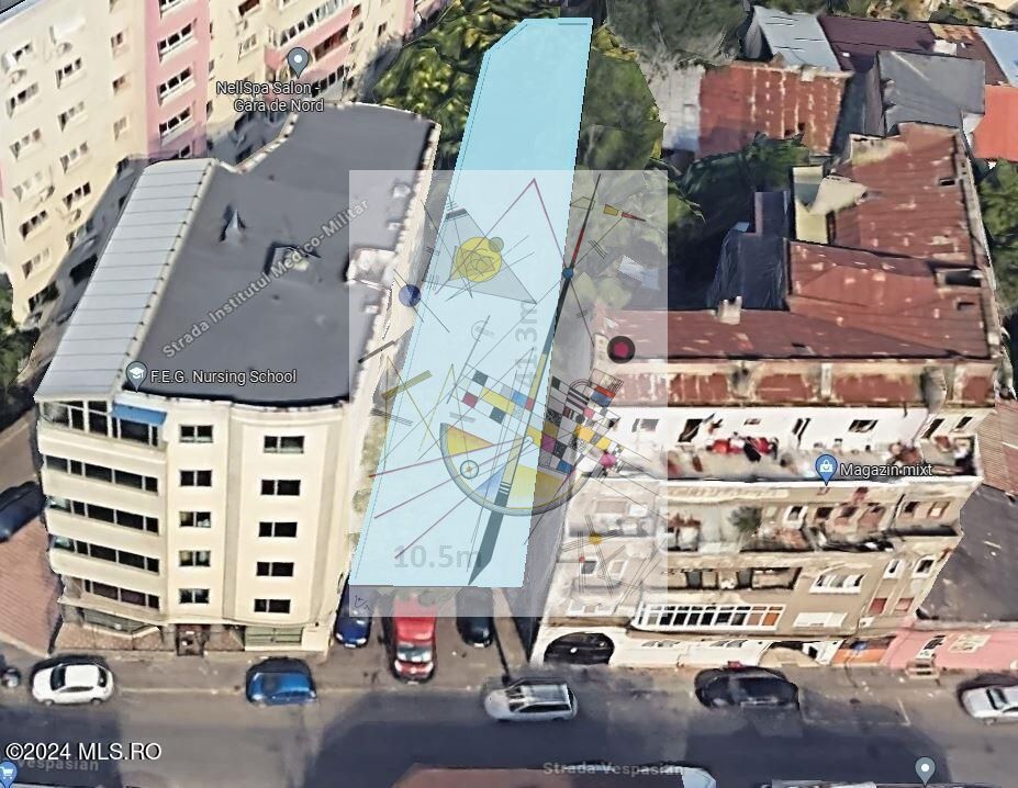 VESPASIAN - GARA DE NORD - , TEREN CONSTRUCTII 400 MP! - Poză 1