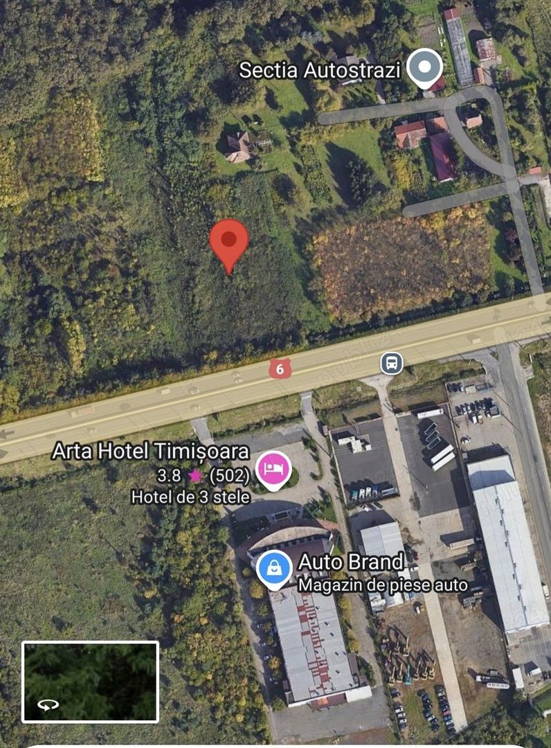 Calea Lugojului vis-a-vis de Hotel Arta | Teren 10750 mp | Toate Utilitatile - Poză 2