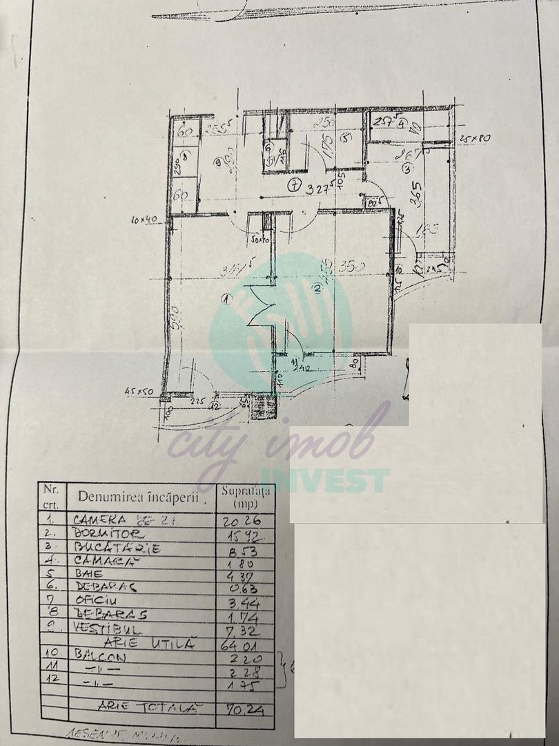 2 camere pe Bulevardul Unirii- Mobilat si utilat 2022 - Poză 9