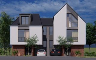 Casa tip duplex pe o strada retrasa, constructie premium! - Poză 1