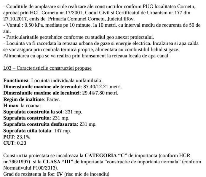 teren intravil+proiect casa/com.Cornetu/IF la 3min de autostr. A0 - Poză 5