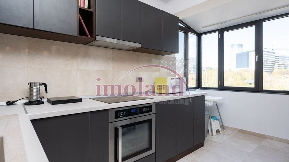 Inchiriere duplex cu terase - birou/rezidential - Lake view - Barbu Vacarescu - Poză 7