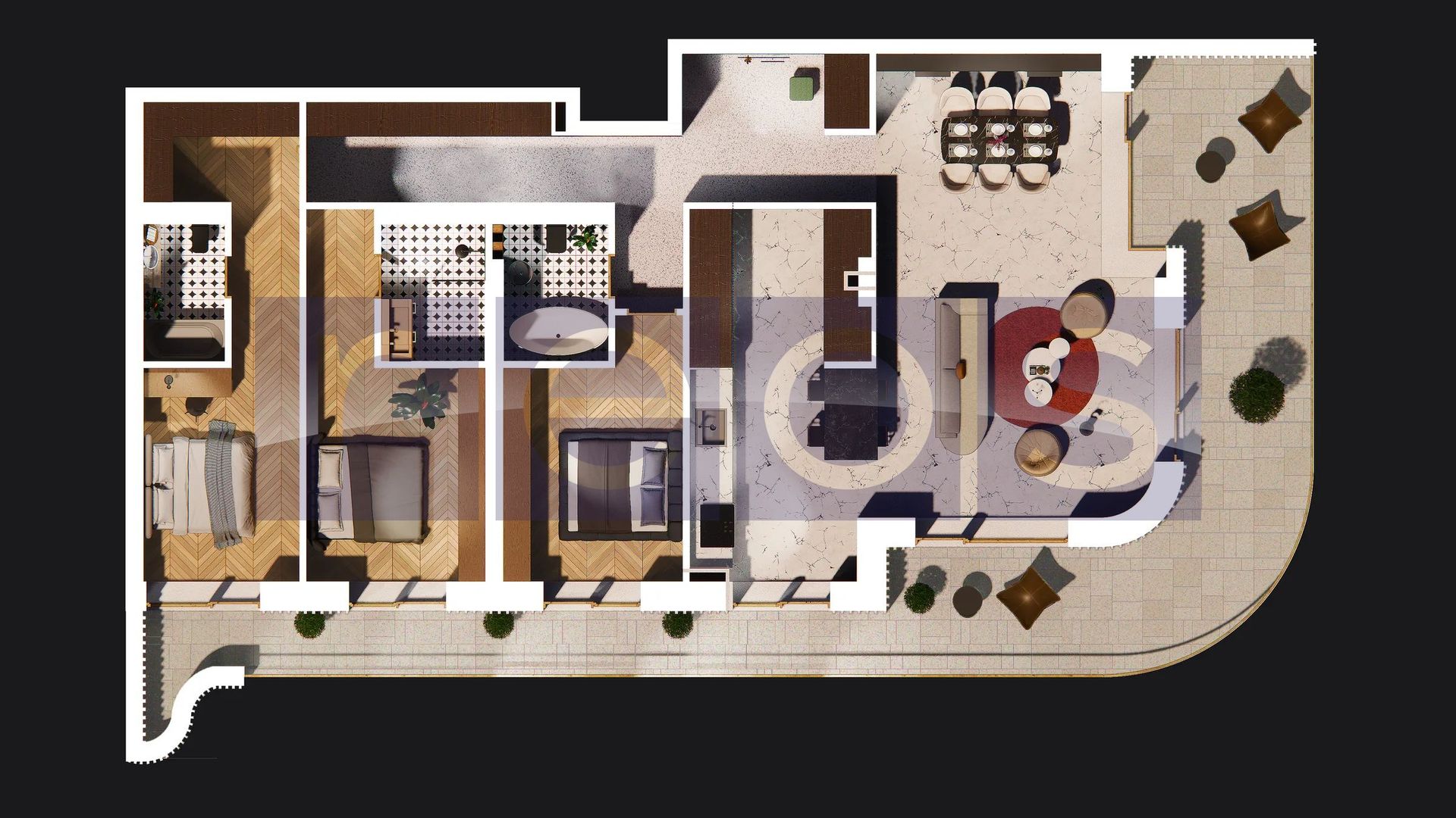 APARTAMENT ULTRAFINISAT | COMPLEX PREMIUM - Schiță 18