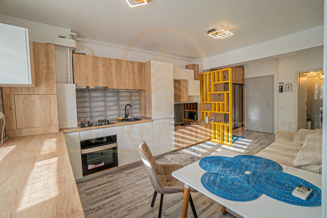 Tomis Plus - Apartament cu 2 camere, mobilat si utilat complet. - Poză 5