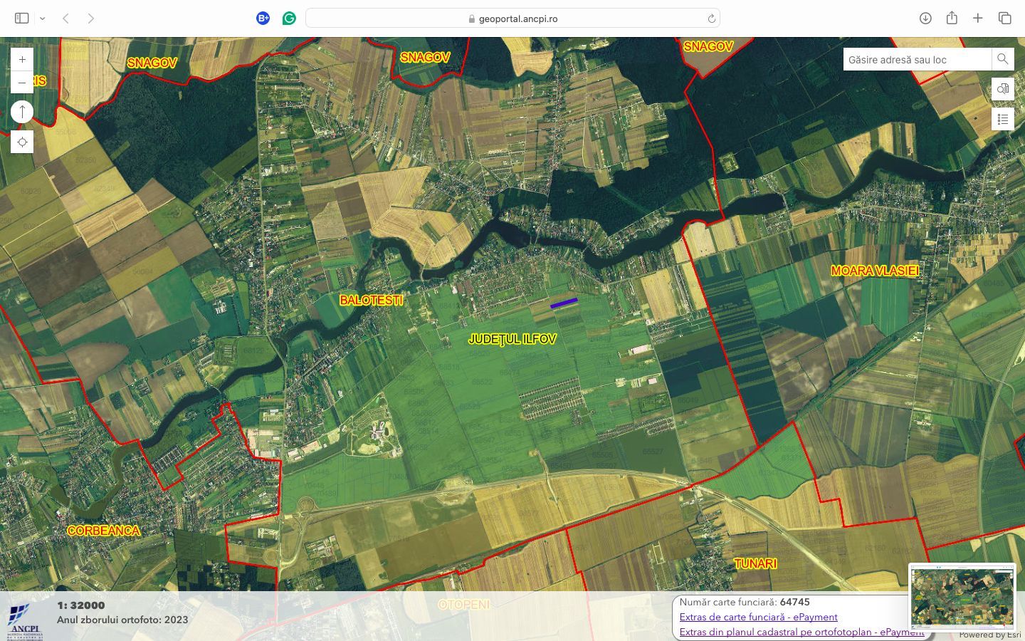 Teren intravilan cu destinatie rezidentiala 7.458 mp Balotesti - Poză 11