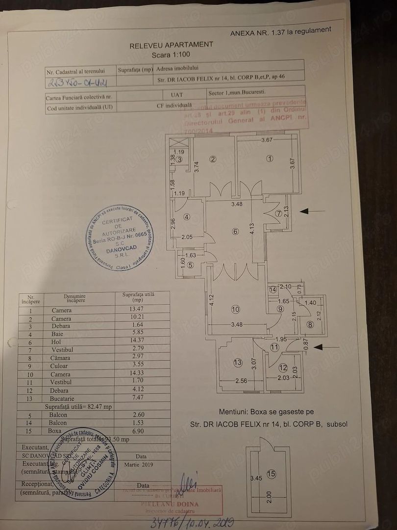 Aparatament Metrou Piata Victoriei / Dr Felix - Poză 9